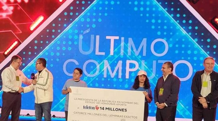Teletón vuelve a sobrepasar la meta gracias a la calidez de los hondureños