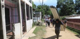 Unas 150 familias han sido evacuadas de zona de la falla en Villanueva