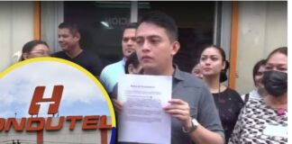 Empleados de Hondutel exigen el pago de cuatro meses de salarios atrasados y el aguinaldo pendiente