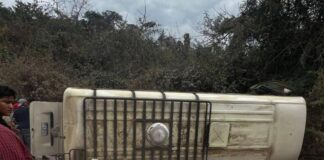 Volcamiento de bus en Valle deja una mujer muerta y varios heridos