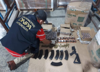 Crece el decomiso de armas y municiones en Aduanas de Puerto Cortés y piden una investigación urgente