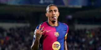 Raphinha ya es el séptimo brasileño más goleador en la historia del Barça