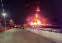 ¡Pérdidas millonarias! Incendio estructural consumió entre 40 a 50 puestos en Mercado Las Américas de Comayagüela
