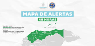 Copeco bajo a Alerta Verde seis departamentos por cuña de alta presión; se advierte alto oleaje