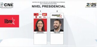 El CNE define posiciones para proceso electoral interno de Libre