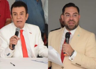 Líderes del Partido Liberal abandonan a Jorge Cálix, para unirse a Nasralla