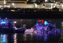 Descartan que haya supervivientes del accidente aéreo de Washington