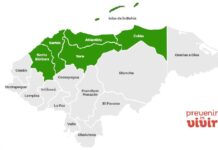 Decretan Alerta Verde por 72 horas en el Caribe y noroccidente de Honduras