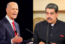 Senador Rick Scott, pide aumentar la recompensa por Nicolás Maduro a 100 millones de dólares «es un loco peligroso»