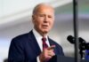 Joe Biden indulta a familiares en su último acto oficial