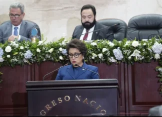 Presidenta de la CSJ resalta agenda feminista y aumento en tasa de judicialización, en la instalación de la cuarta legislatura