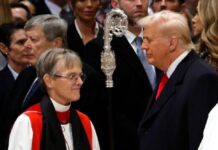 Trump arremete contra la obispa que le pidió apiadarse de los niños inmigrantes y LGTBI