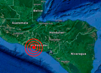 Sismo de magnitud 5.7 provoca alarma en El Salvador