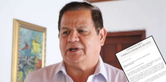 Libran segunda orden de captura contra el general Vásquez Velásquez