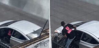 El 911 informó que el forcejeo ocurrido en el Bulevar Morazán fue producto de una disputa vehicular y no un secuestro