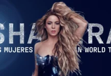 La colombiana Shakira llega a México para preparar gira «Las Mujeres No Lloran World Tour»