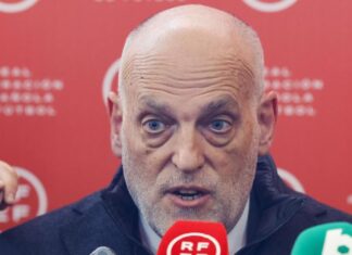 Javier Tebas advierte de una brecha creciente entre clubes grandes y pequeños