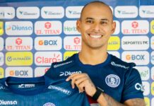 El Argentino Diego Ledesma reemplaza al «Pistolero» Auzmendi en Motagua