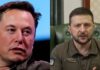 Elon Musk arremete contra el presidente ucraniano Zelenski y lo desafía a convocar elecciones