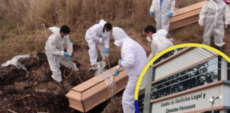 Medicina Forense procederá a la inhumación de 34 cuerpos no reclamados en Tegucigalpa