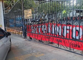 Continúa la paralización y toma de las instalaciones del INFOP