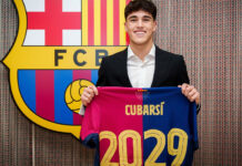 Pau Cubarsí amplía su contrato con el Barcelona hasta junio de 2029