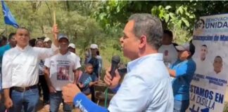 Jorge Zelaya presenta una propuesta de gobierno centrada en resolver los problemas del pueblo durante su recorrido por el sur