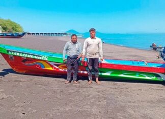 Dos hondureños son retenidos en el Pacífico de Nicaragua por pesca ilegal