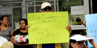 Exigen investigar a la estructura criminal que habría asesinado a ambientalista hondureño