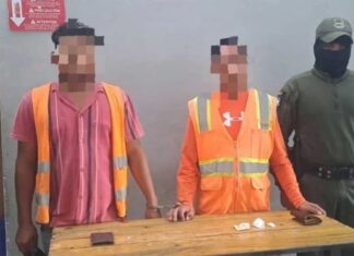 Detienen a dos individuos por intentar introducir droga y objetos de uso prohibido a PNFAS