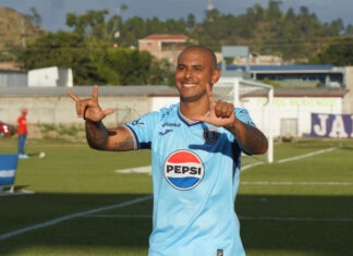 El argentino Diego Ledesma debuta con doblete en el Motagua