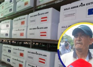 Transportistas de maletas electorales exigen al CNE el pago completo, no parcial