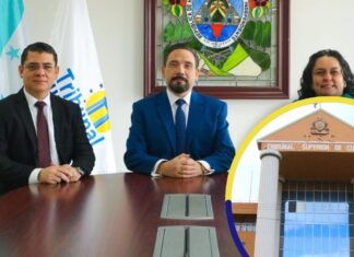 El magistrado Jorge Medina asume la presidencia del Tribunal Superior de Cuentas