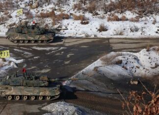 Un proyectil impacta en una ciudad del norte de Corea del Sur y deja 7 heridos