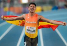 El hispano-hondureño Elvin Josué Canales, bronce en 800 metros