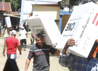Comayagua y Francisco Morazán, los últimos departamentos en recibir maletas electorales