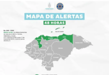 Declaran Alerta Verde en cuatro departamentos por masa de aire frío y vaguada