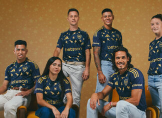 Boca Juniors presentó una nueva camiseta en el festejo de los 120 años del club