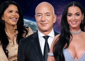Jeff Bezos enviará a su novia al espacio y también a Katy Perry como tripulantes de lujo