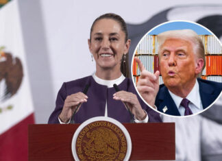 Trump califica a Sheinbaum de mujer «elegante y fantástica», «no quiero dañar a México», dice