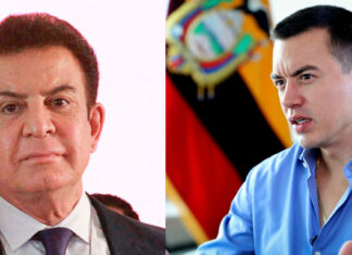 Salvador Nasralla felicita a Daniel Noboa por su reelección y celebra derrota de la izquierda en Ecuador
