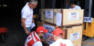 Cruz Roja Hondureña envía a Ecuador equipo para producción de agua por derrame de petróleo