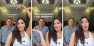 El misterio crece: hija del general Romeo Vásquez publica video que deja más preguntas que respuestas