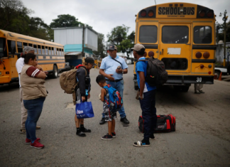 Frontera entre Nicaragua y Honduras, luce desolada con escasos migrantes que van de vuelta a Venezuela