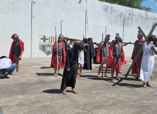 Privados de libertad participan en actividades religiosas durante Semana Santa