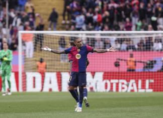 El Barcelona defiende su liderato con un Raphinha protagonista en la remontada 4-3 ante el Celta