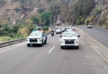 Ingresa a la capital primera caravana de retorno de vacacionistas de Semana Santa