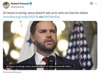 Robert Prevost en X antes de ser papa reflejó su compromiso con los migrantes y criticó al vicepresidente de EE. UU.