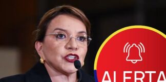 Presidenta Castro rechaza alerta de EE.UU.: «En Honduras vivimos en paz, aquí no hay terrorismo»