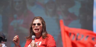 Rixi Moncada afirma que marcha de iglesias tiene injerencia política